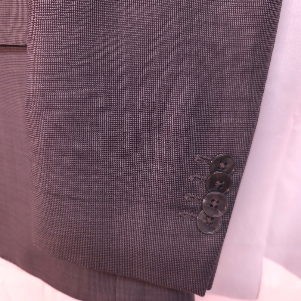 Luigi Bianchi Mantova Blazer Men's 48 Gray Wool 2-Button Sport Coat Italy Zegna - Picture 3 of 15